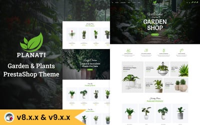 Planati - Flower Nursery Plants and Gardening PrestaShop Theme