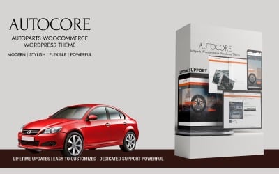 AutoCore – WooCommerce WordPress-Theme für Motorgeräte, Werkzeuge und Autoteile