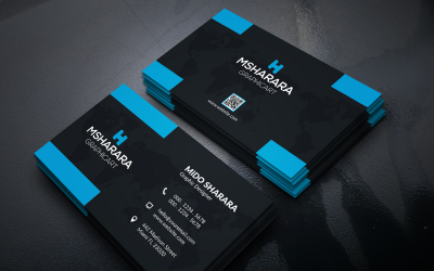 Corporate Business Card Design Template 10