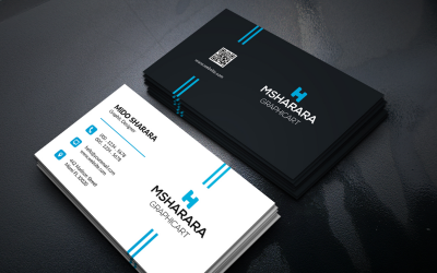 Corporate Business Card Design Template 12