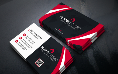 Corporate Business Card Design Template 13
