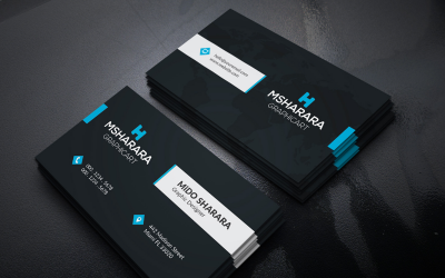 Corporate Business Card Design Template 15