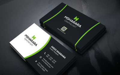 Corporate Business Card Design Template 16