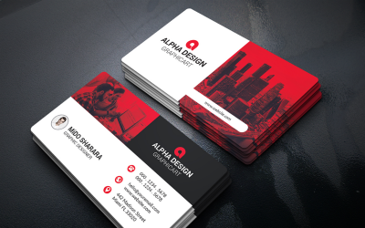 Corporate Business Card Design Template 19