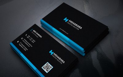 Corporate Business Card Design Template 5
