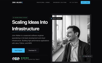 DevProfile - AI Website Builder Template