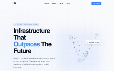 Nexus IT Solutions - AI Website Builder Template