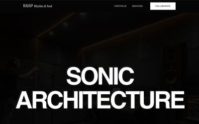 Rhythm and Soul - AI Website Builder Template