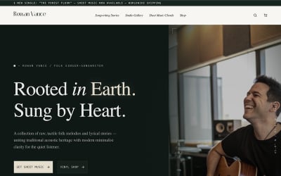 Rowan Vance - AI Website Builder Template