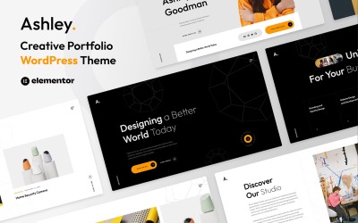 Ashley — тема WordPress для креативного портфолио и агентства.