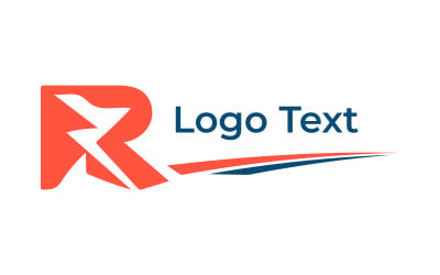 Modern Letter R Logo Design Template