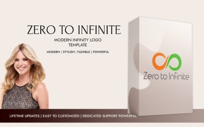 Zero to Infinite – Modern Infinity Logo Template