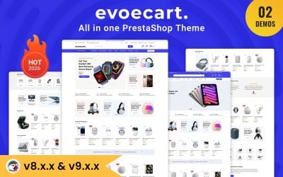 Evoecart - All In One Multipurpose PrestaShop Theme