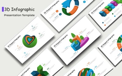 3D Info Infographics For Growth
