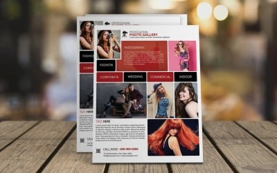 Professional Photography Marketing Flyer Template