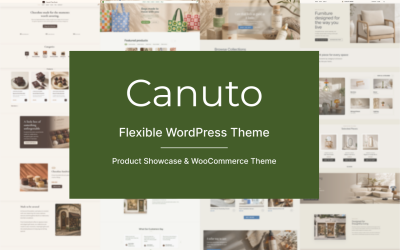 Canuto - Tema WordPress para Vitrine de Produtos e WooCommerce