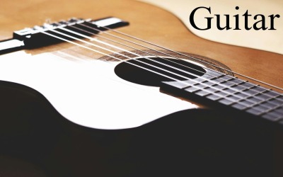 Motiverande gitarr Canon-Stock Music
