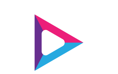 Musikspelningssymbollogotypmall