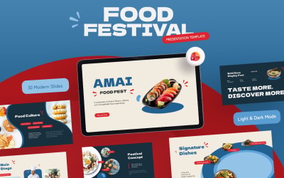 Amai - Festiwal Jedzenia PowerPoint