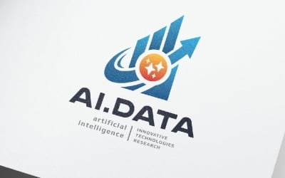 Data Chart Ai Tech Pro Logo