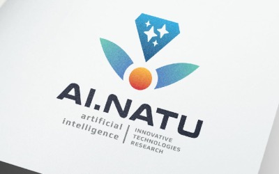 Diamond Nature Ai Technology-logotyp