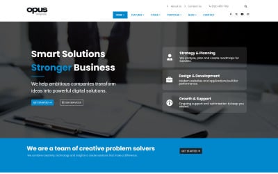 Opus Business Corporation Joomla-Vorlage