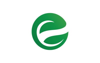 Symbol logo Eco Energy Vector V11