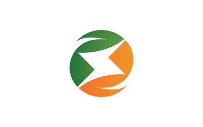Symbol logo Eco Energy Vector V4