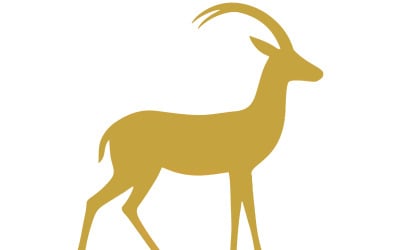 Logo minimalista di lusso per la fauna selvatica