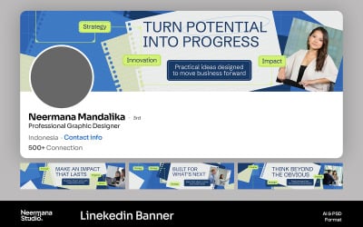 Paper Theme Linkedin Banner