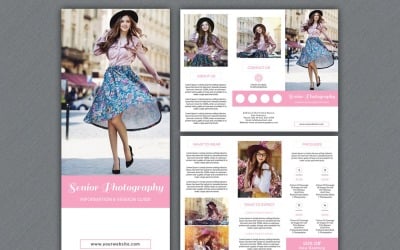 Photography Trifold Brochure Template