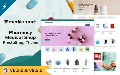 Medilamart - İlaç, Eczane ve Tıbbi Malzeme Mağazası PrestaShop Teması