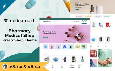 Medilamart - Thème PrestaShop pour pharmacie et parapharmacie