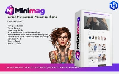 Minimag – NextGen Fashion PrestaShop-tema