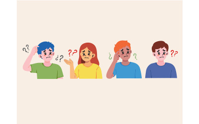 The Power of Curiosity (flat design)