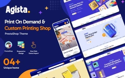 Leo Agista – PrestaShop-Theme für individuelle Druck- und Verpackungslösungen