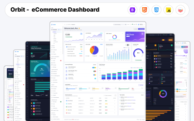 Orbit - Premium Bootstrap 5.3 Admin Dashboard Template