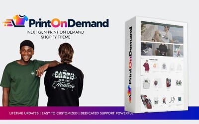 Print-on-Demand – Shopify-Theme der nächsten Generation für Print-on-Demand