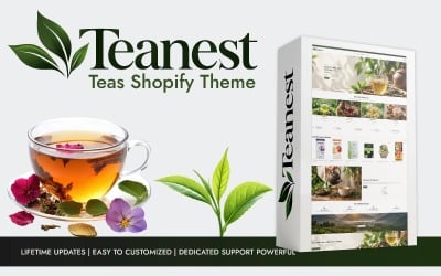 Teanest – Tema de Shopify para tés