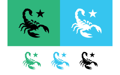 Skorpion-Insignien als Logo einer Militäreinheit.