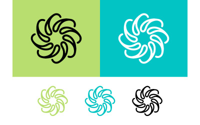 Swirl abstract design in colors for graphic resource.