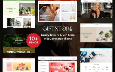 GiftXtore - Luxe sieraden- en cadeauwinkel Elementor WooCommerce WordPress-thema