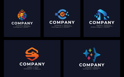 All in One Business Tech Logo Pack