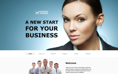 Business &amp; Services Muse Template