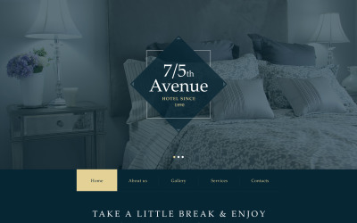 Hotels Muse Template Template Muse №57585