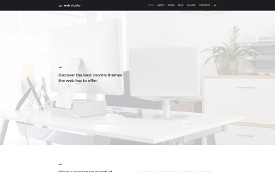 Reszponzív Web Studio Joomla sablon 57581