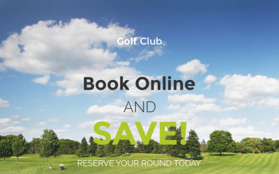 Golf Responsive Newsletter-Vorlage