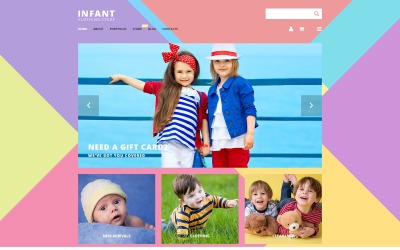 "Magasin de vêtements pour enfants" thème WooCommerce #57686