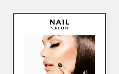 Nail Salon Responsive Newsletter Mall
