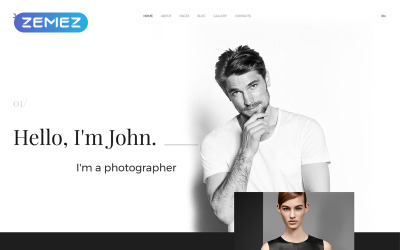 Personal Portfolio Joomla Template